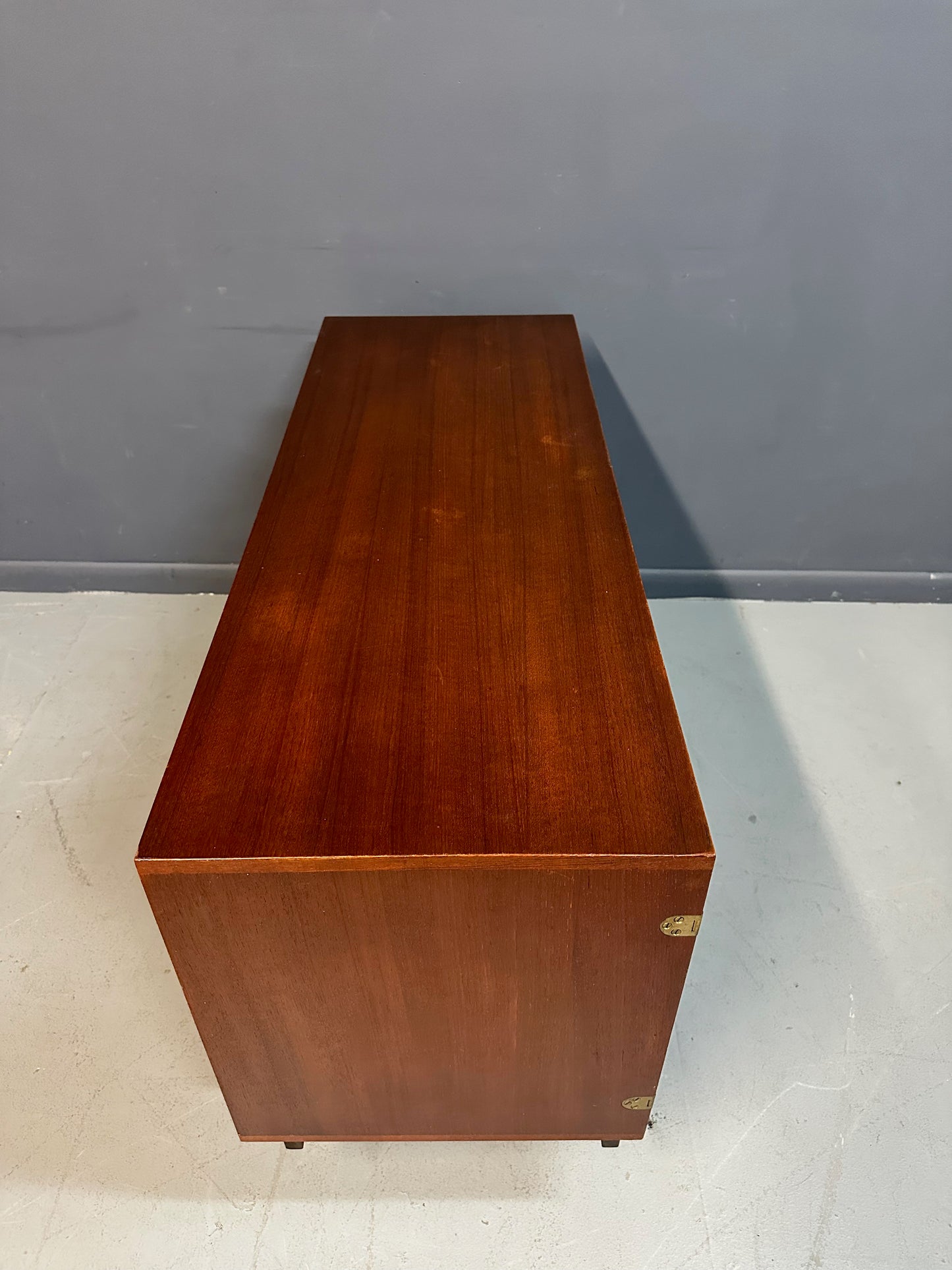 Danish Modern Teak 4-Drawer Sideboard by Peter Lovig Nielsen Mid Century