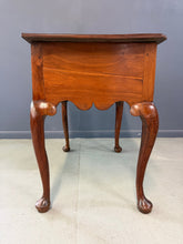 Load image into Gallery viewer, George III Walnut Lowboy Dressing Table, English c. 1770 with Boxwood Stringing