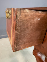 Load image into Gallery viewer, George III Walnut Lowboy Dressing Table, English c. 1770 with Boxwood Stringing