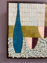 Load image into Gallery viewer, June E. Johnson Signed Mid-Century Abstract Mosaic Wall Panel, 1962 Mid Century