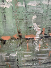Load image into Gallery viewer, Large Abstract Mid Century Impasto Sailboat Harbor Scene by Ferrante