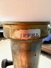 Load image into Gallery viewer, Pair of Ceramic and Brass Table Lamps by Edwin Cole for Stiffel Mid Century