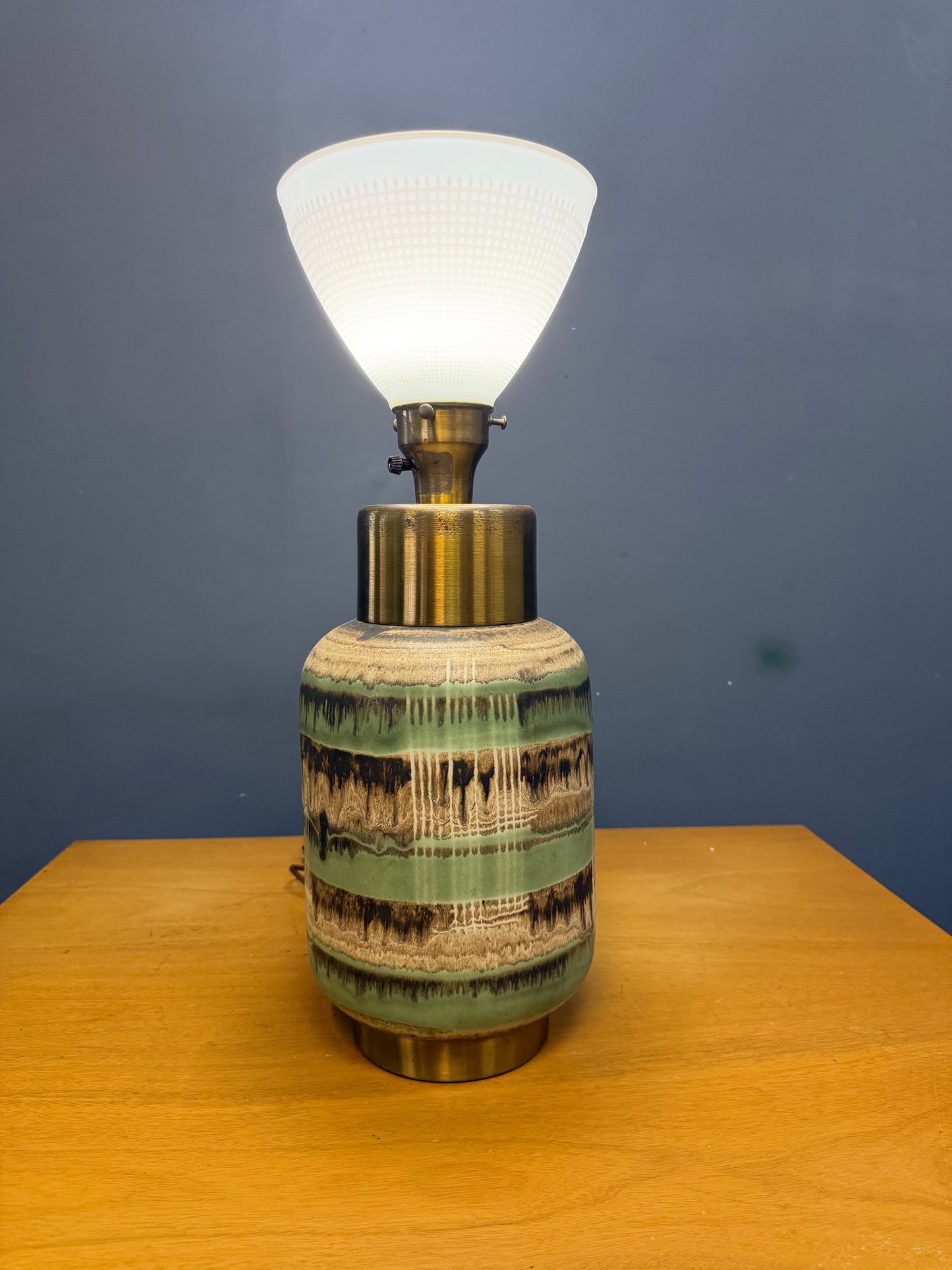 Studio Pottery Table Lamp, Attributed to Marianna von Allesch / Design Technics