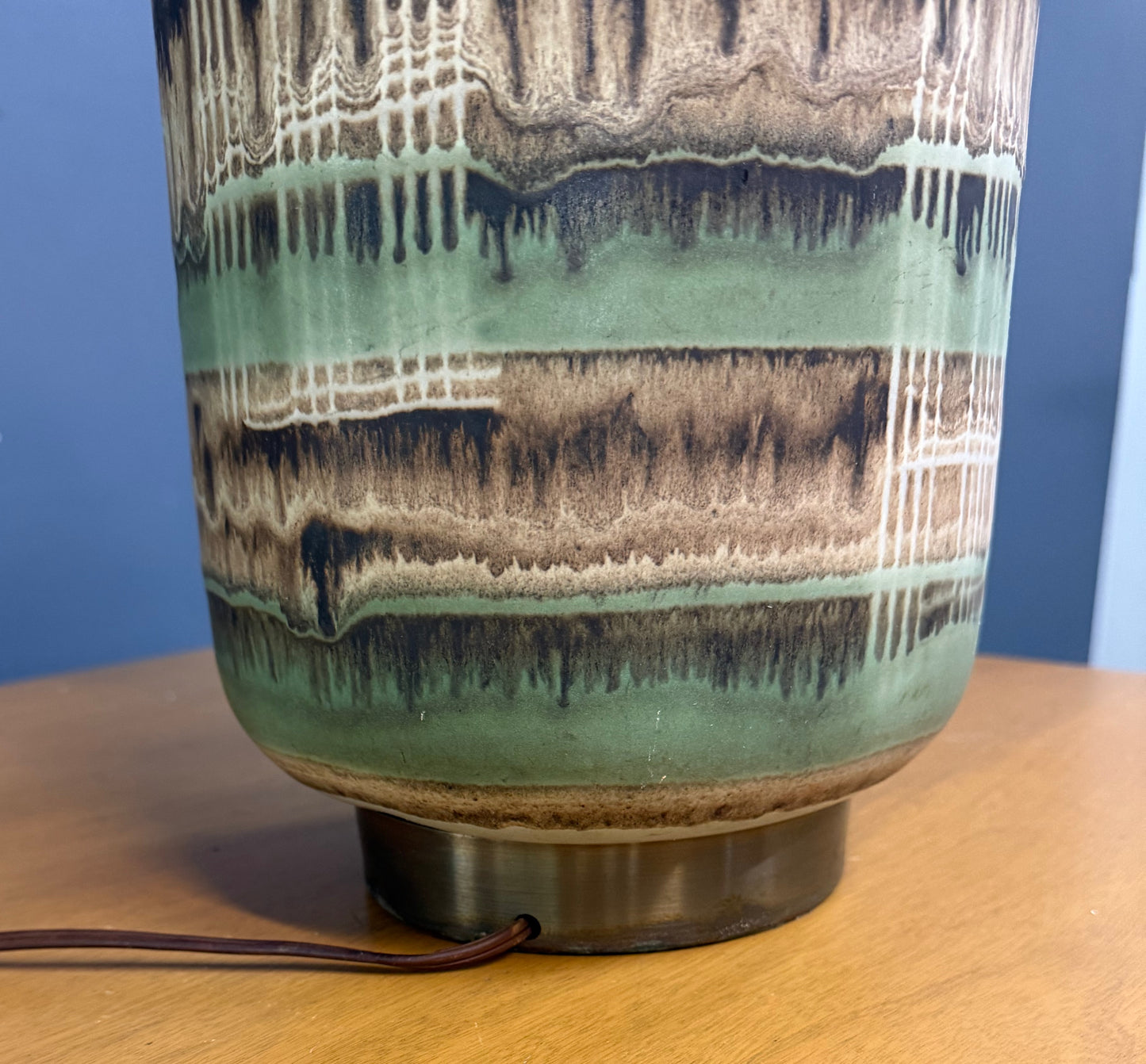 Studio Pottery Table Lamp, Attributed to Marianna von Allesch / Design Technics