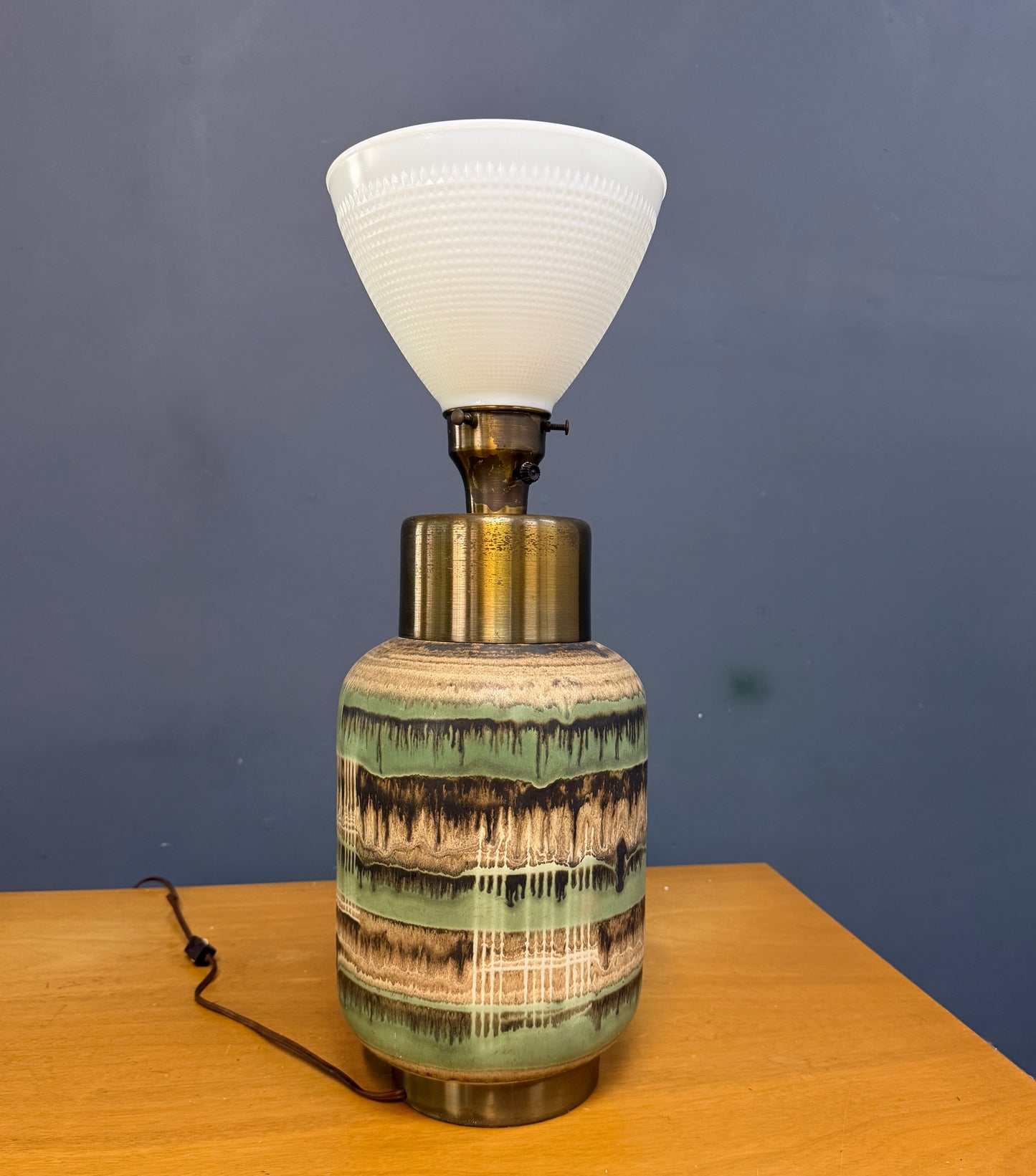 Studio Pottery Table Lamp, Attributed to Marianna von Allesch / Design Technics