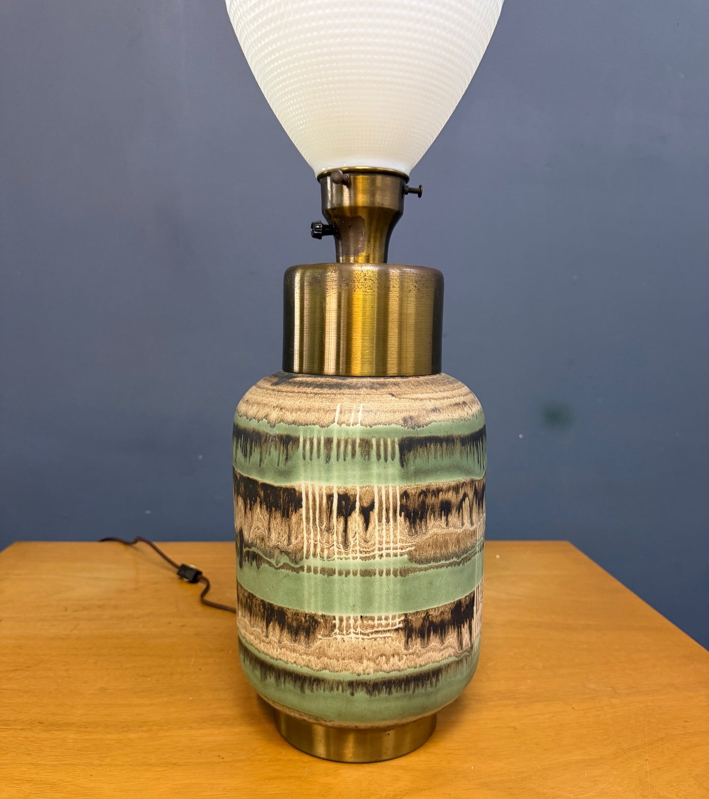 Studio Pottery Table Lamp, Attributed to Marianna von Allesch / Design Technics