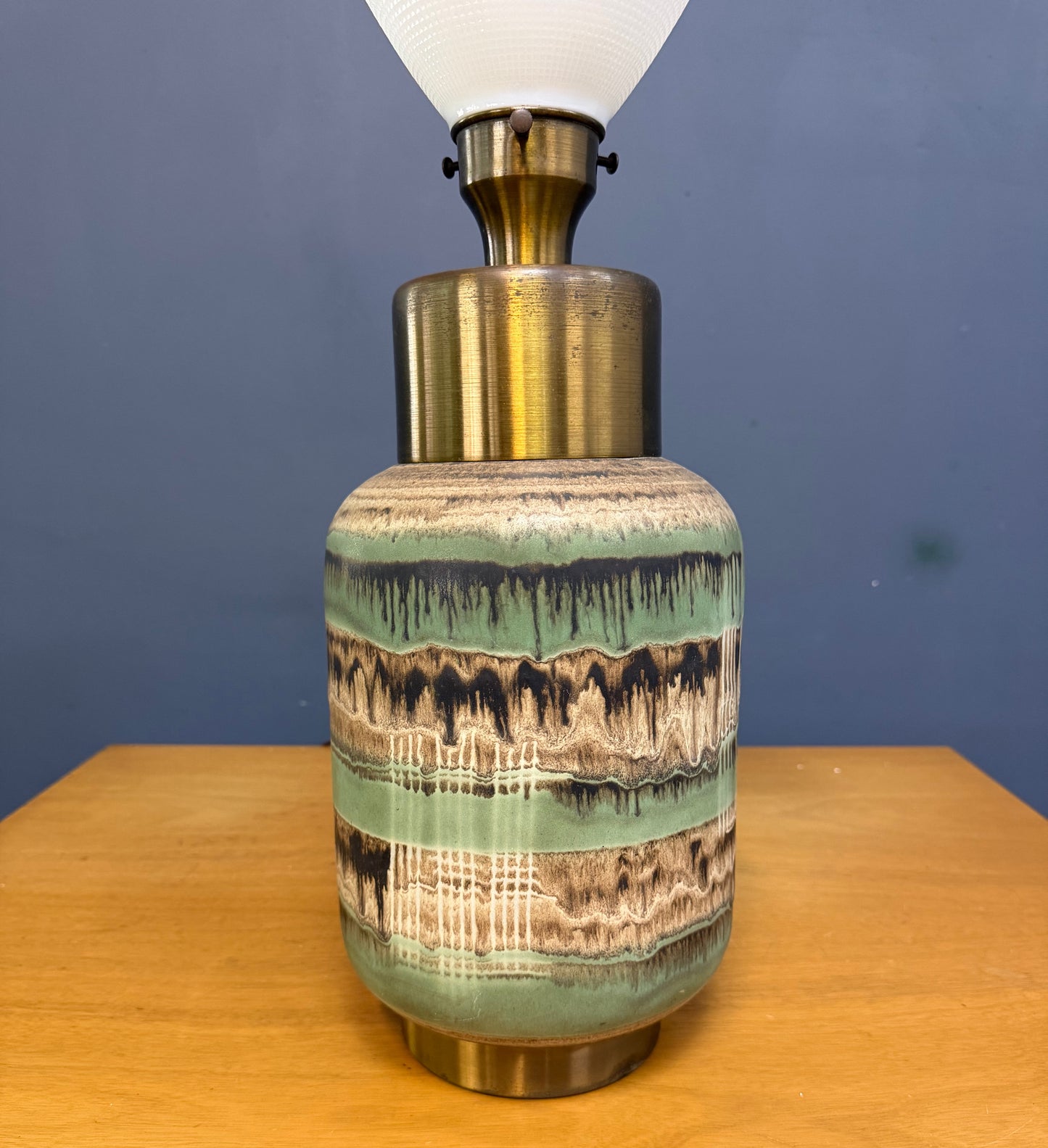 Studio Pottery Table Lamp, Attributed to Marianna von Allesch / Design Technics