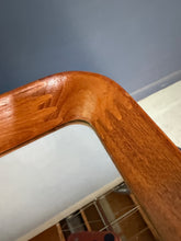 Load image into Gallery viewer, Pedersen &amp; Hansen Teak Wall Mirror in Teak Mid Century