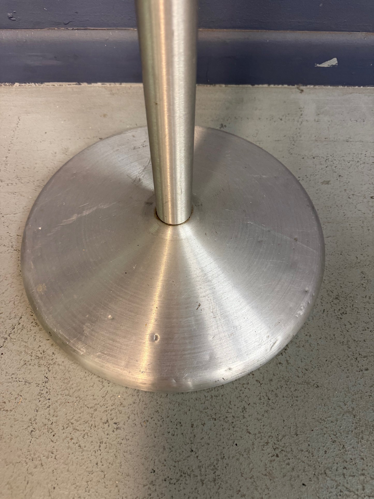 Mid-Century Modern Aluminum Coat Rack – Branch-Form Hall Tree w/ Ball Finials