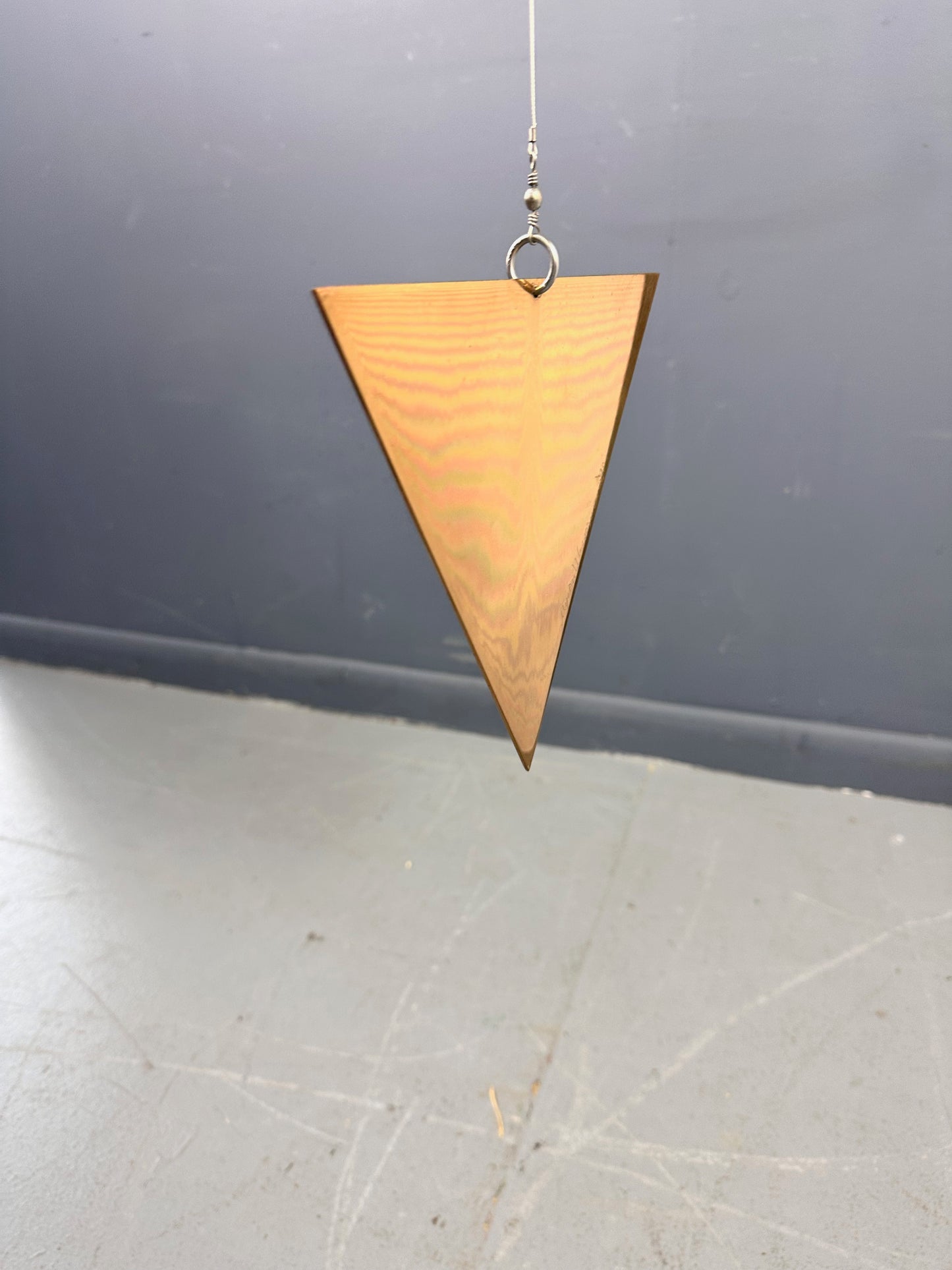 SOLD – Myron Wasserman 1980s Mobile of Brass and Other Metals