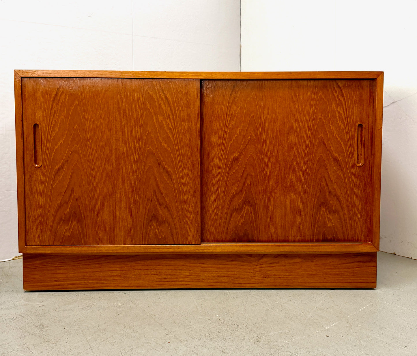 Danish Modern Teak Bookcase Cabinet by Hundevad & Co., Denmark, 1990s