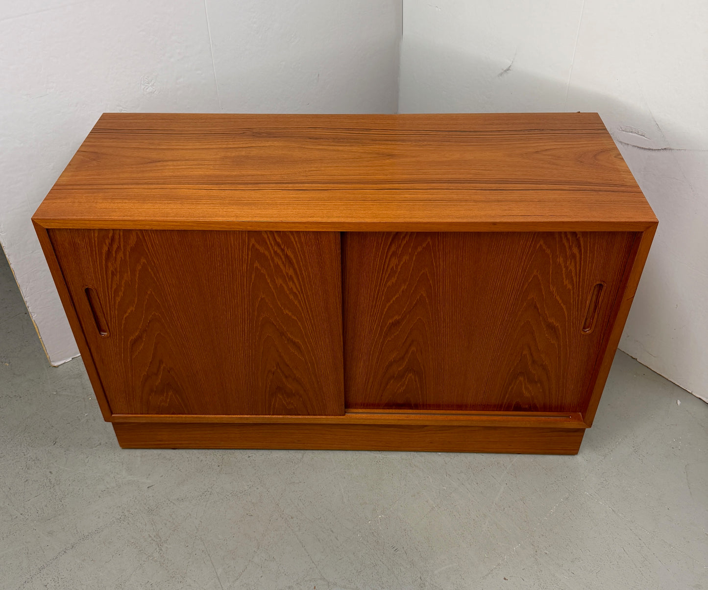 Danish Modern Teak Bookcase Cabinet by Hundevad & Co., Denmark, 1990s
