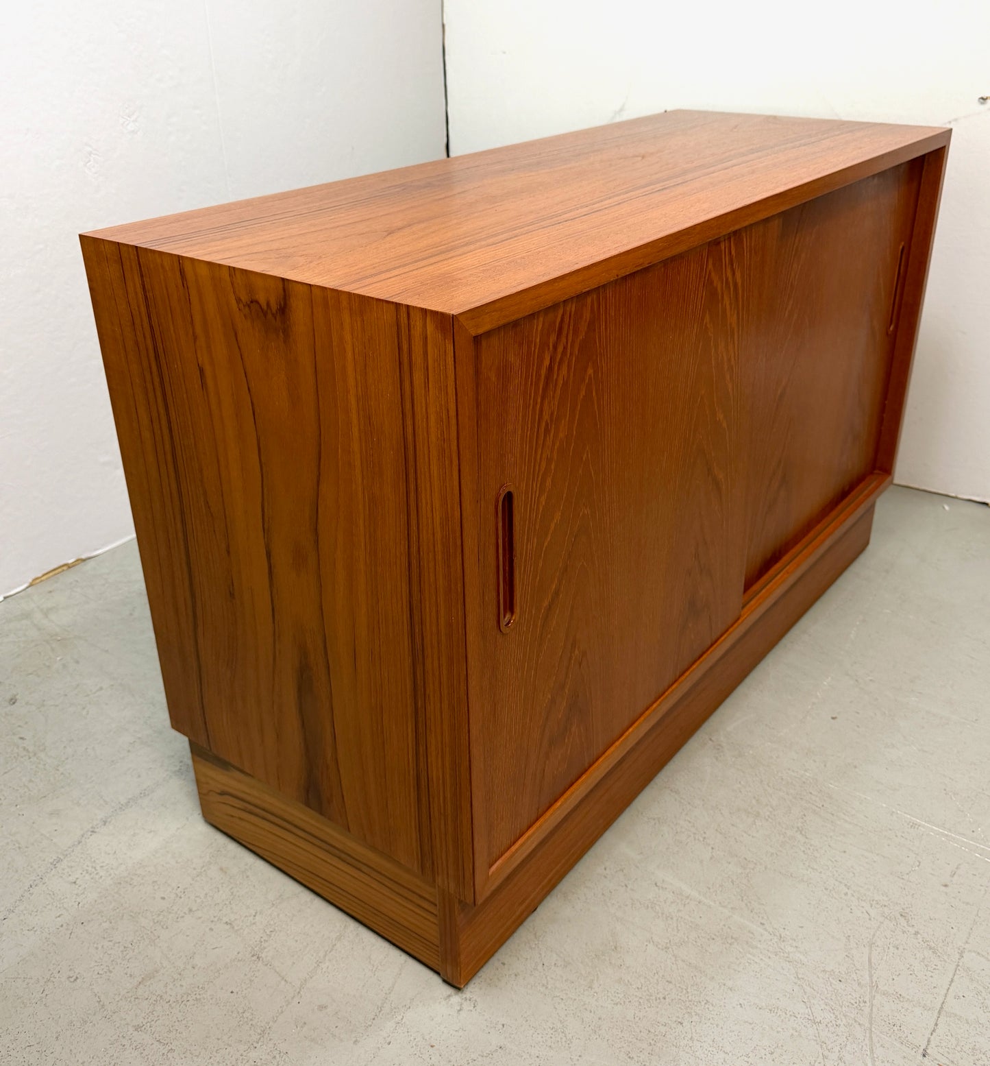 Danish Modern Teak Bookcase Cabinet by Hundevad & Co., Denmark, 1990s