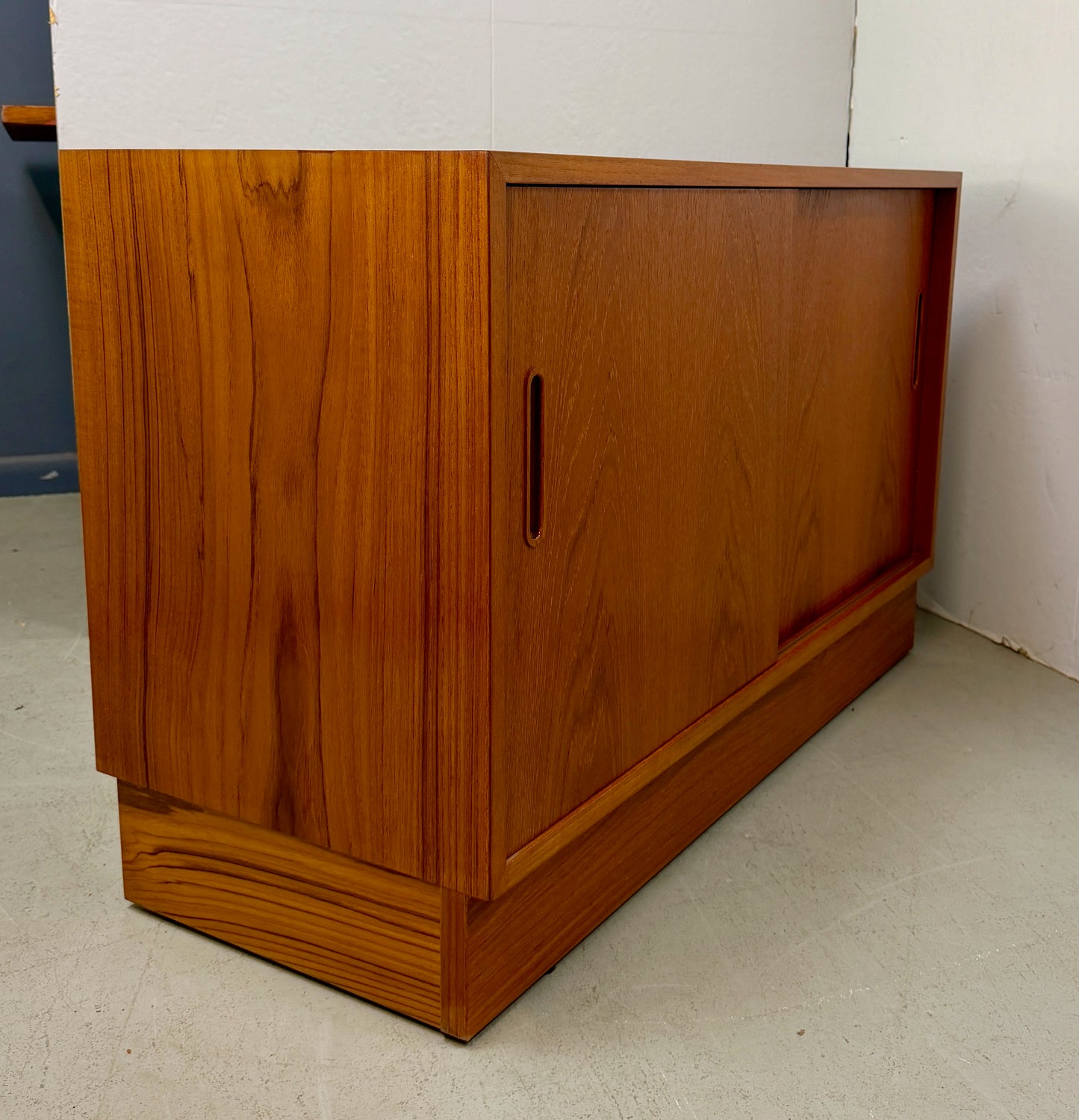 Danish Modern Teak Bookcase Cabinet by Hundevad & Co., Denmark, 1990s