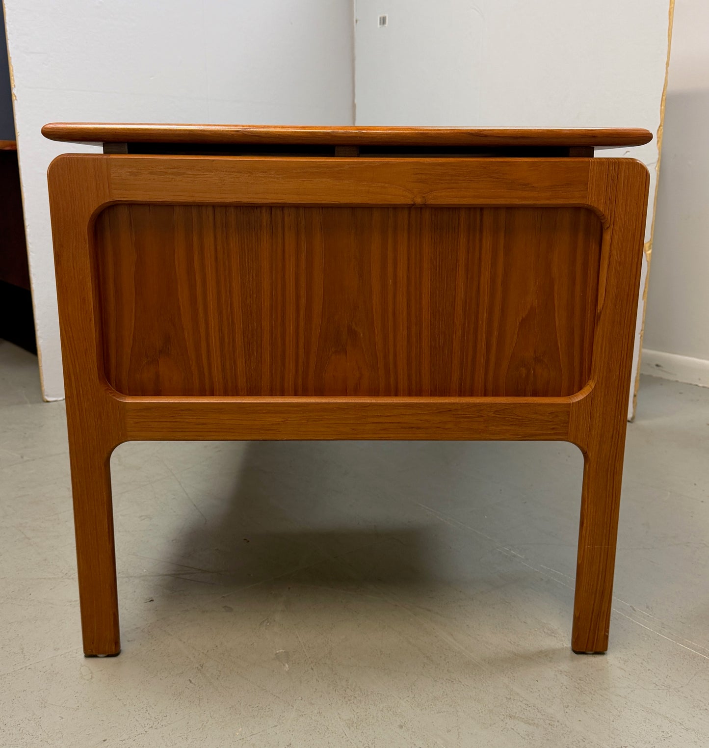 Mid-Century Modern Teak Executive Desk by Danflex, Denmark, 1960s-70s