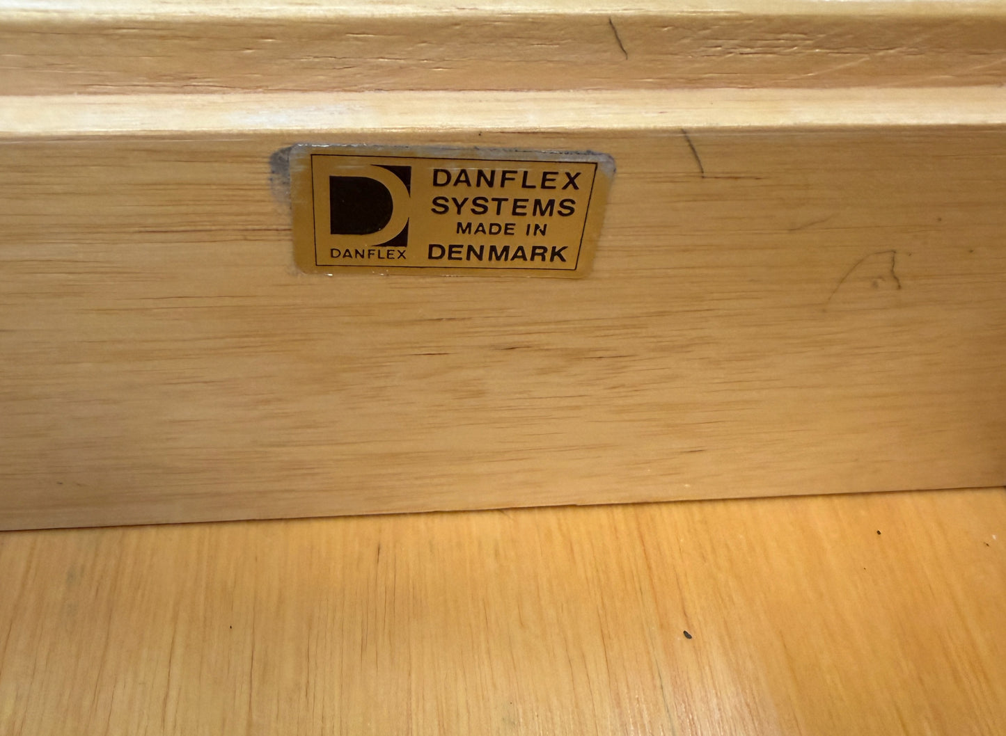 Mid-Century Modern Teak Executive Desk by Danflex, Denmark, 1960s-70s