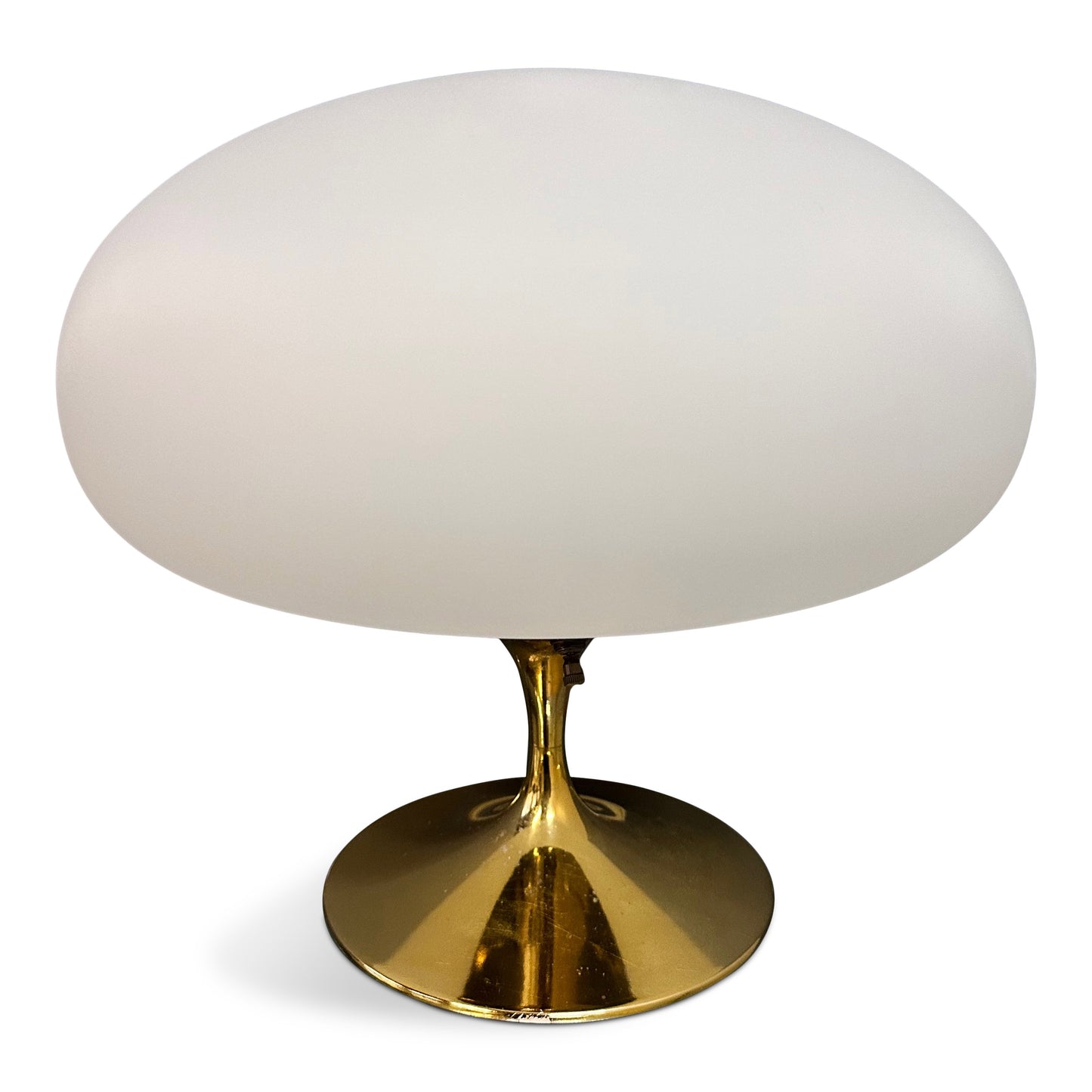 SOLD – Mushroom Lamp in Brass by Laurel Lamp Company