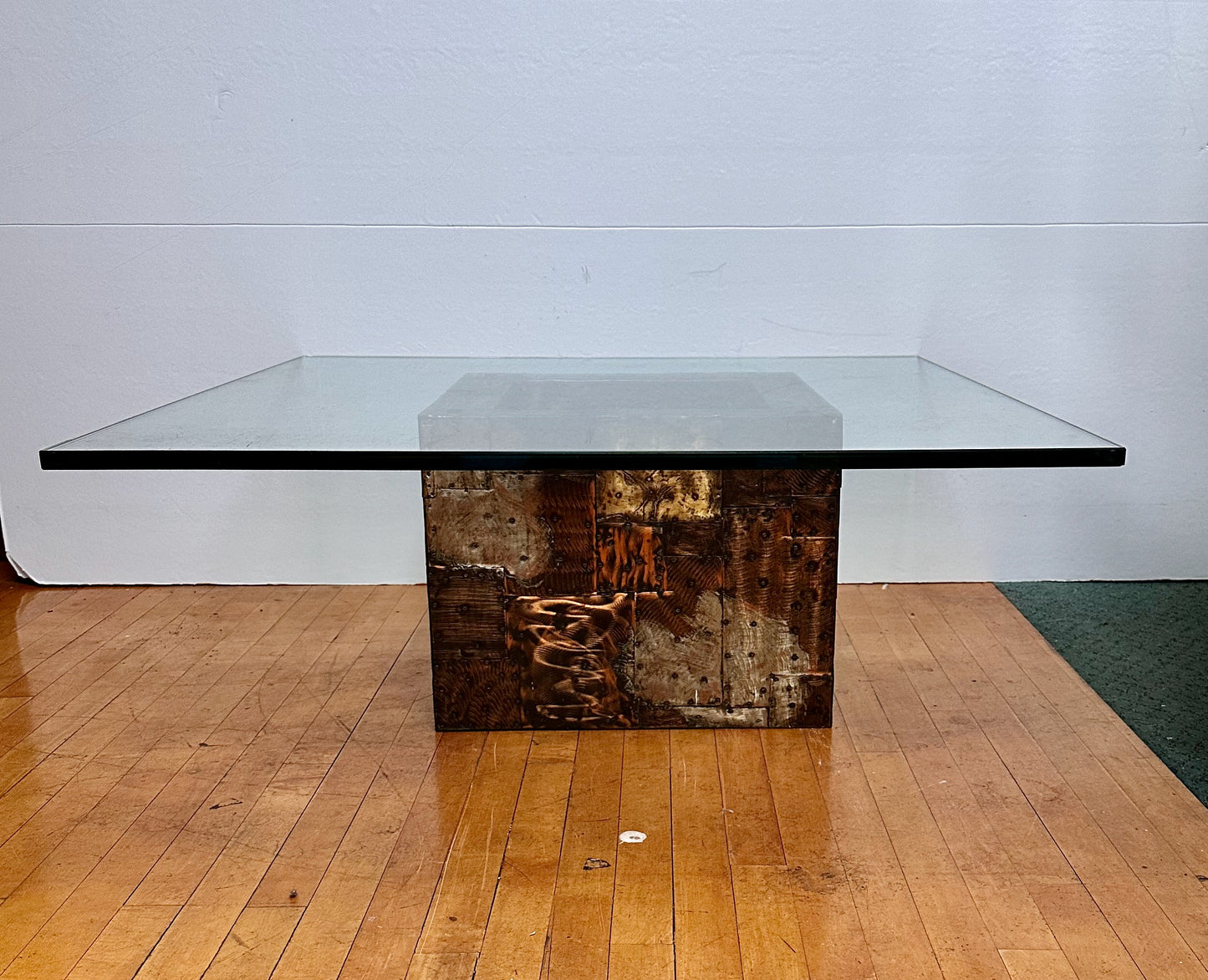 Paul Evans Patchwork Brutalist Coffee or Cocktail Table for Directional
