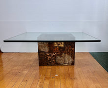 Load image into Gallery viewer, Paul Evans Patchwork Brutalist Coffee or Cocktail Table for Directional