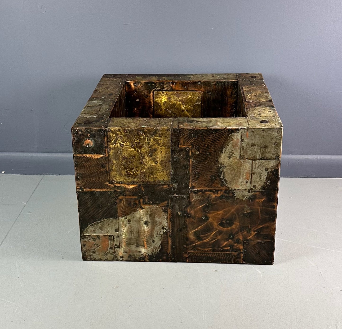 Paul Evans Patchwork Brutalist Coffee or Cocktail Table for Directional