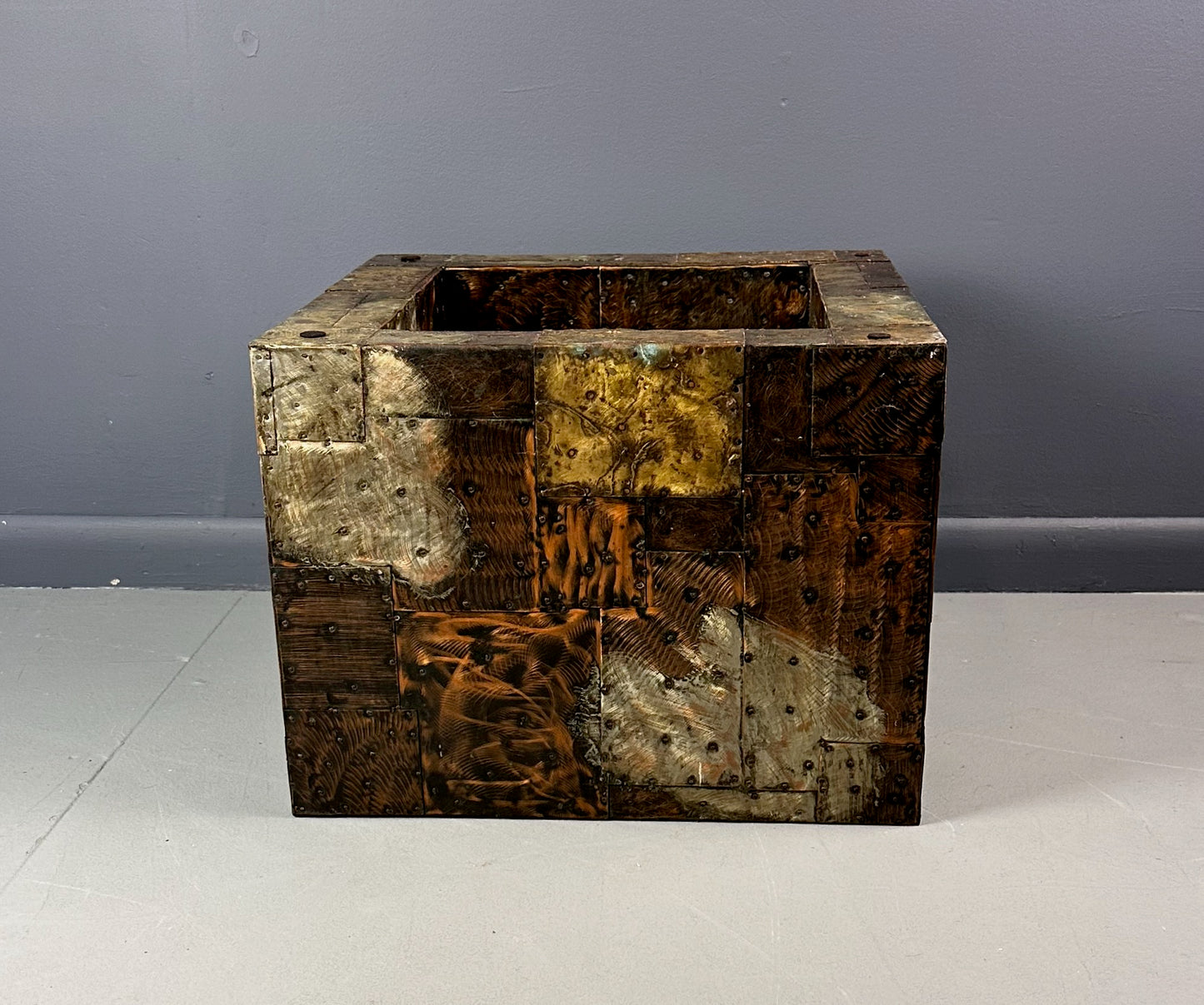 Paul Evans Patchwork Brutalist Coffee or Cocktail Table for Directional