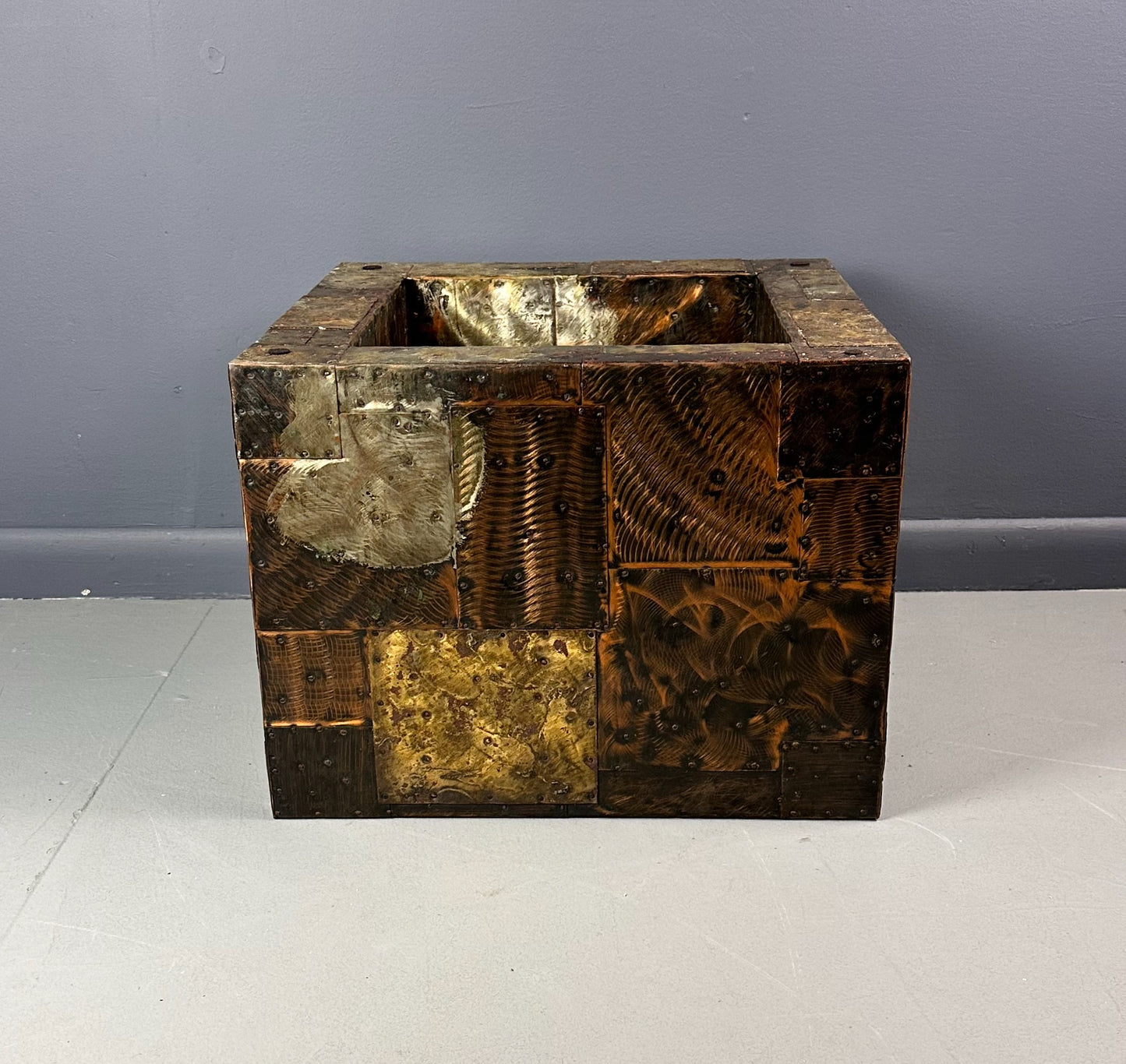 Paul Evans Patchwork Brutalist Coffee or Cocktail Table for Directional
