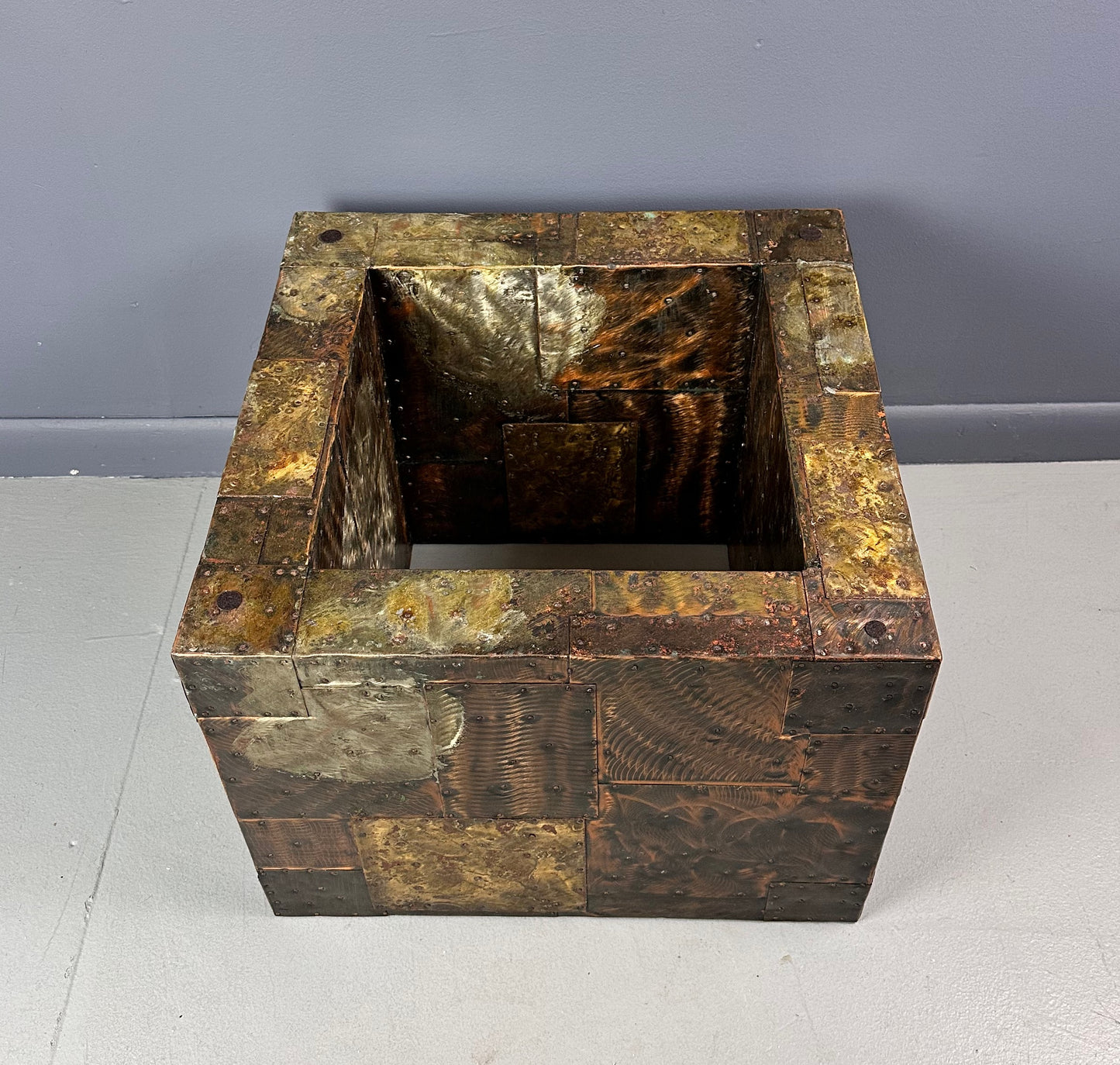 Paul Evans Patchwork Brutalist Coffee or Cocktail Table for Directional