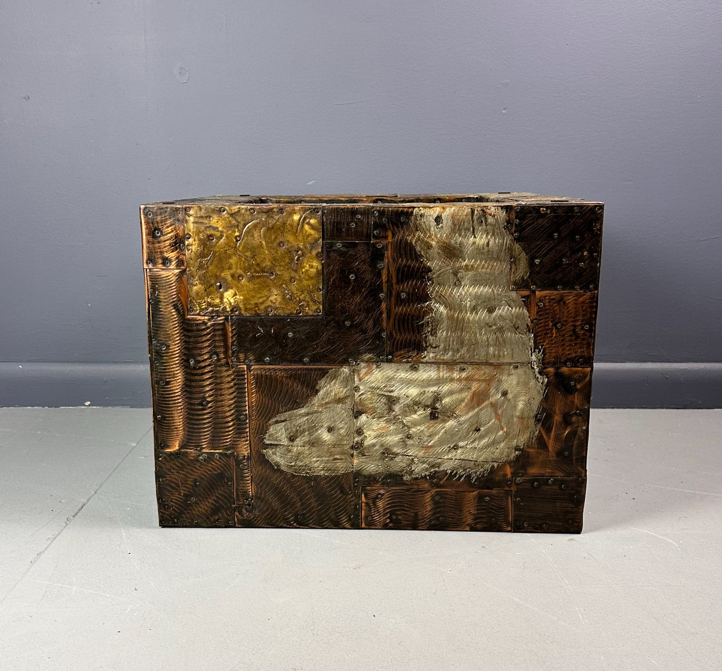 Paul Evans Patchwork Brutalist Coffee or Cocktail Table for Directional