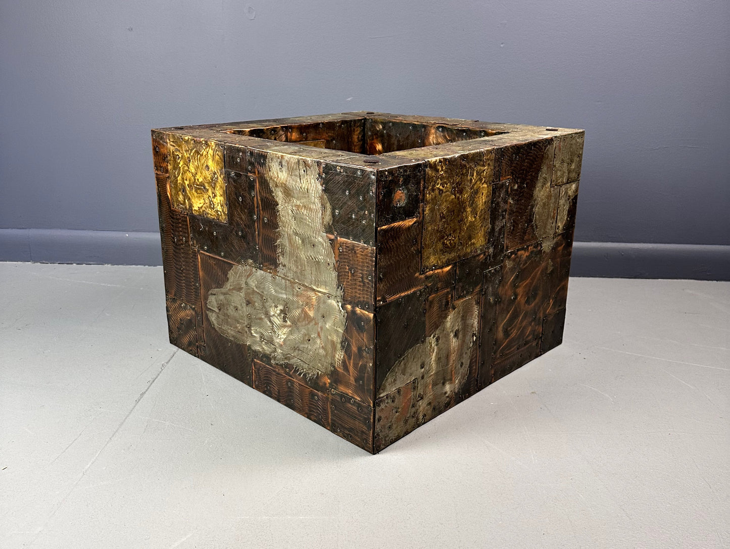 Paul Evans Patchwork Brutalist Coffee or Cocktail Table for Directional