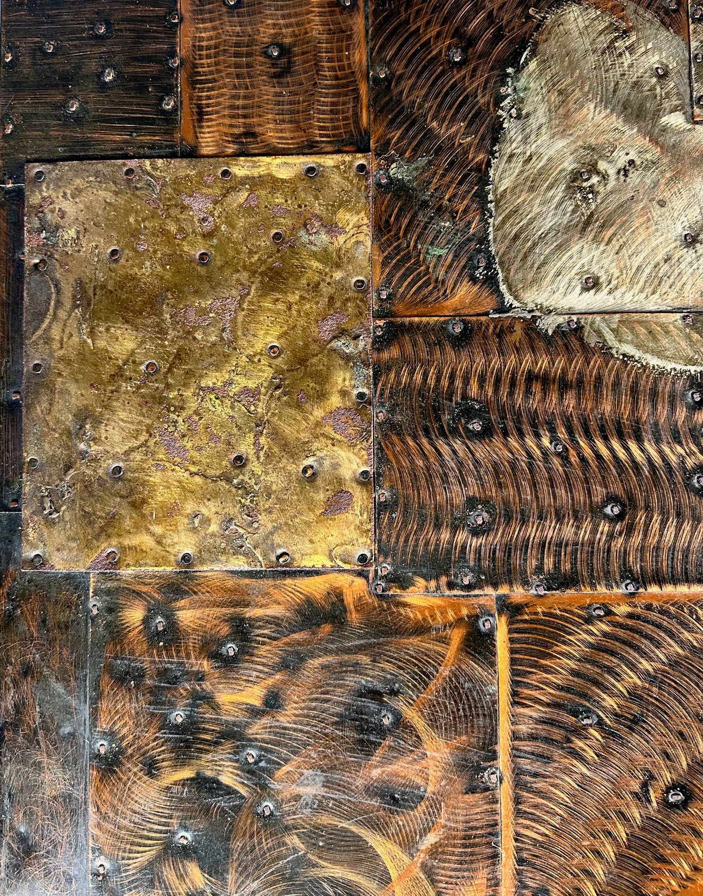 Paul Evans Patchwork Brutalist Coffee or Cocktail Table for Directional