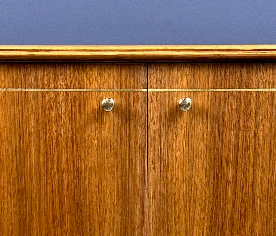 Mid Century Petite Server, Teak & Butternut by Erno Fabry