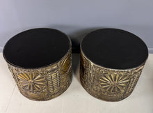 Load image into Gallery viewer, 1970s Pair of Adrian Pearsall Brutalist Style Round Side Tables