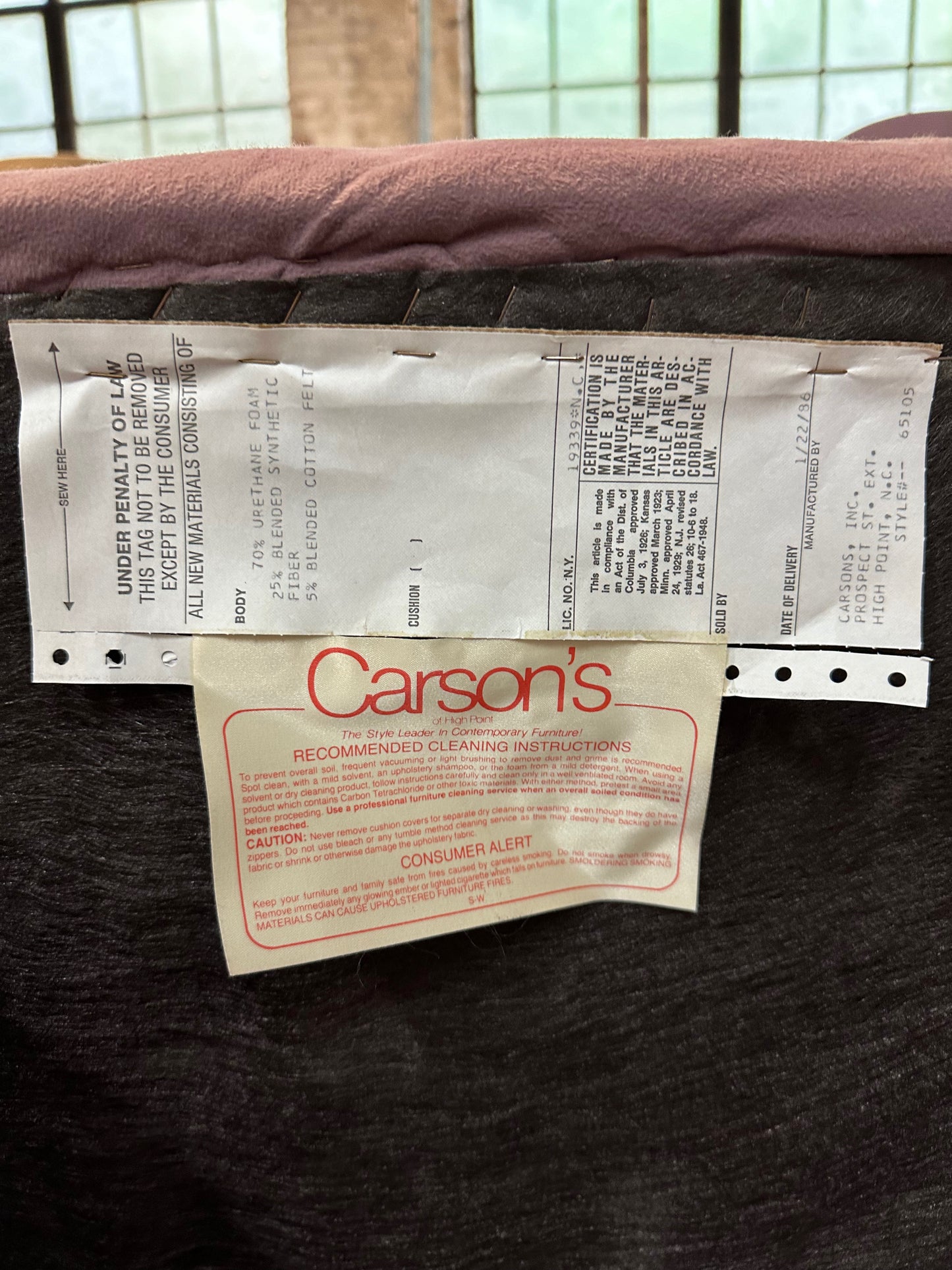 SOLD – Set of Six Post Modern Barrel Back Armchairs with Brass after Pierre Cardin by Carsons
