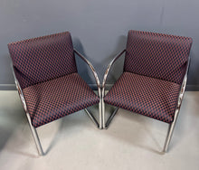 Load image into Gallery viewer, Pair of Tubular Ludwig Mies van der Rohe Brno Armchairs by Gordon International