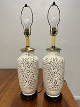 Load image into Gallery viewer, 1960s Pair of Blanc De Chine Articulated table lamps