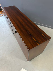 Founders Rosewood Credenza with Drawers and Shelves Mid Century