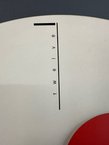 Post Modern Art Time Wall Clock designed by Nicolai Canetti, 1984