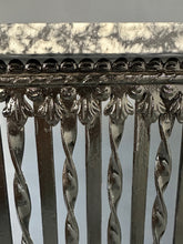 Load image into Gallery viewer, Late 19th Century Wrought Iron and Marble Radiator Cover