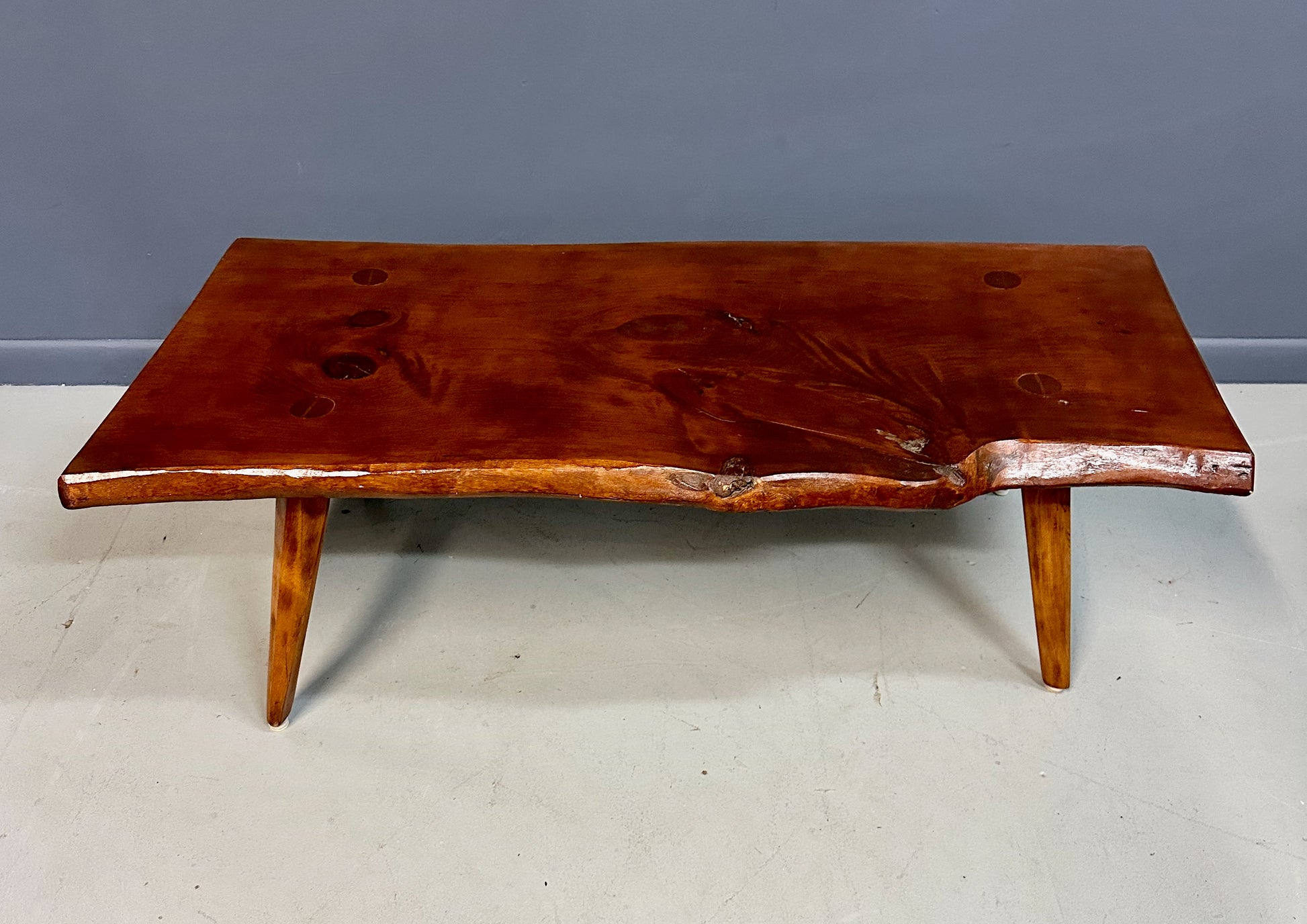 Hunt Country Furniture Free Edge Pine Coffee Table