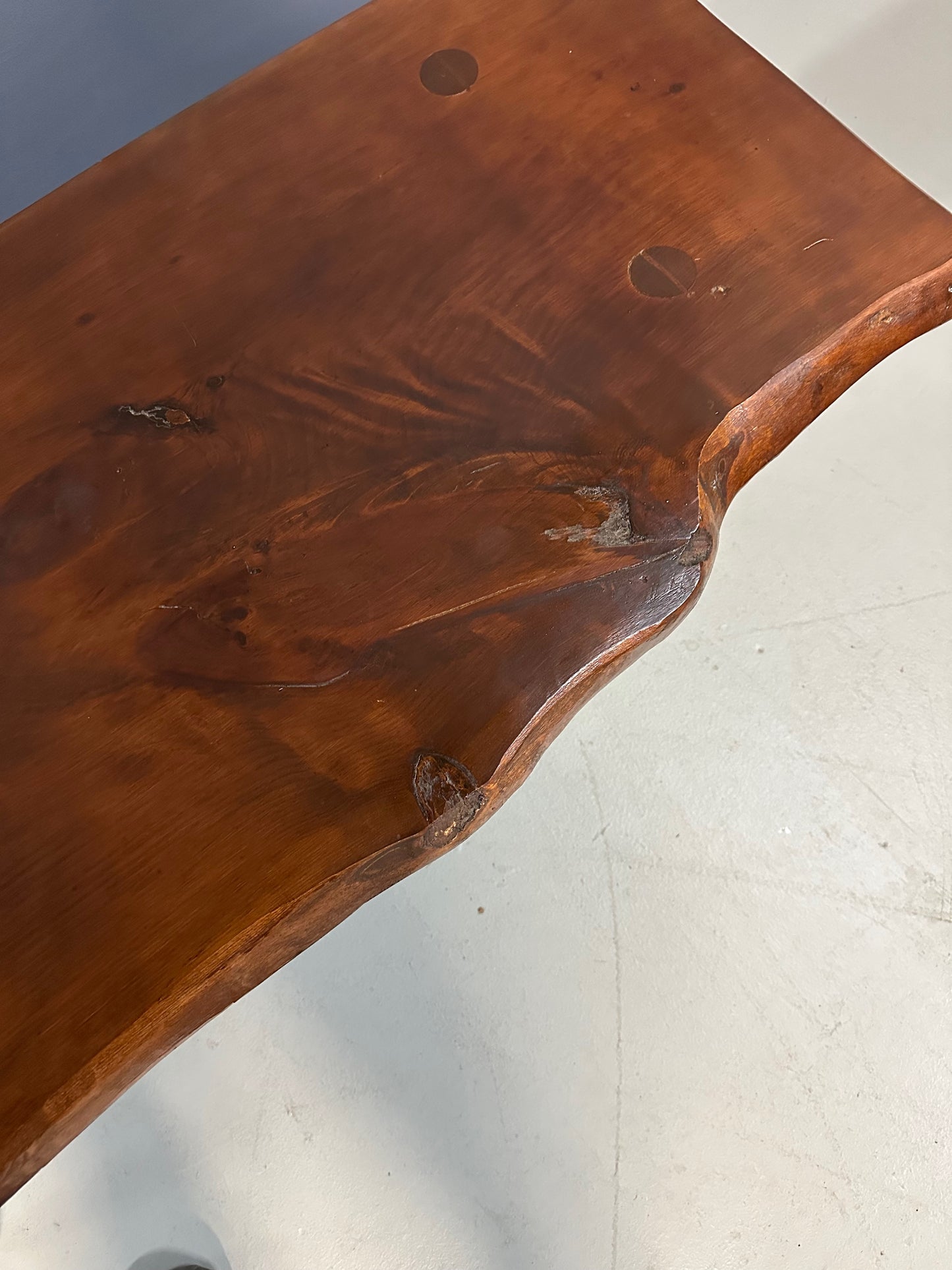 Hunt Country Furniture Free Edge Pine Coffee Table