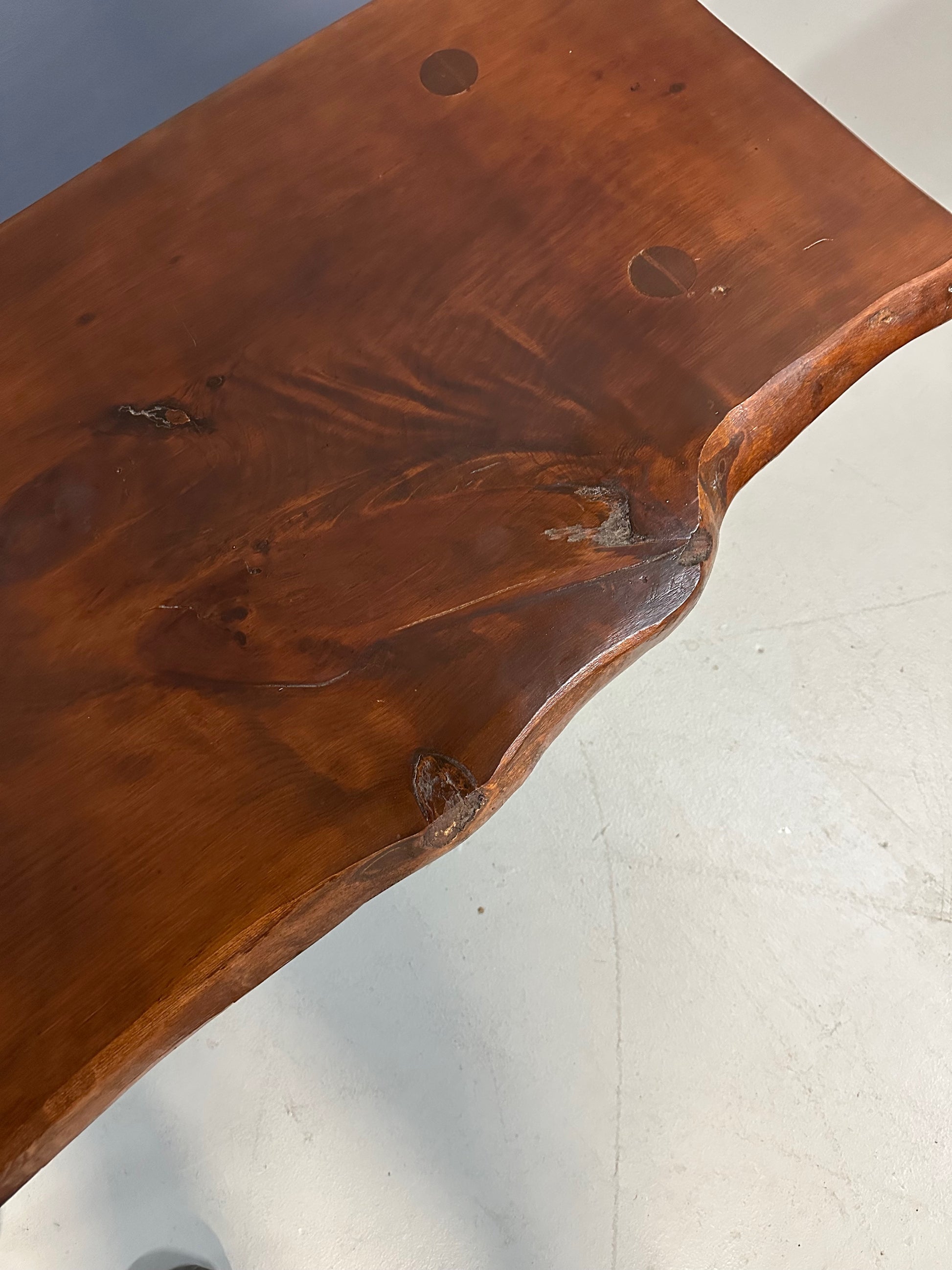 Hunt Country Furniture Free Edge Pine Coffee Table