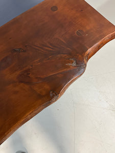 Hunt Country Furniture Free Edge Pine Coffee Table