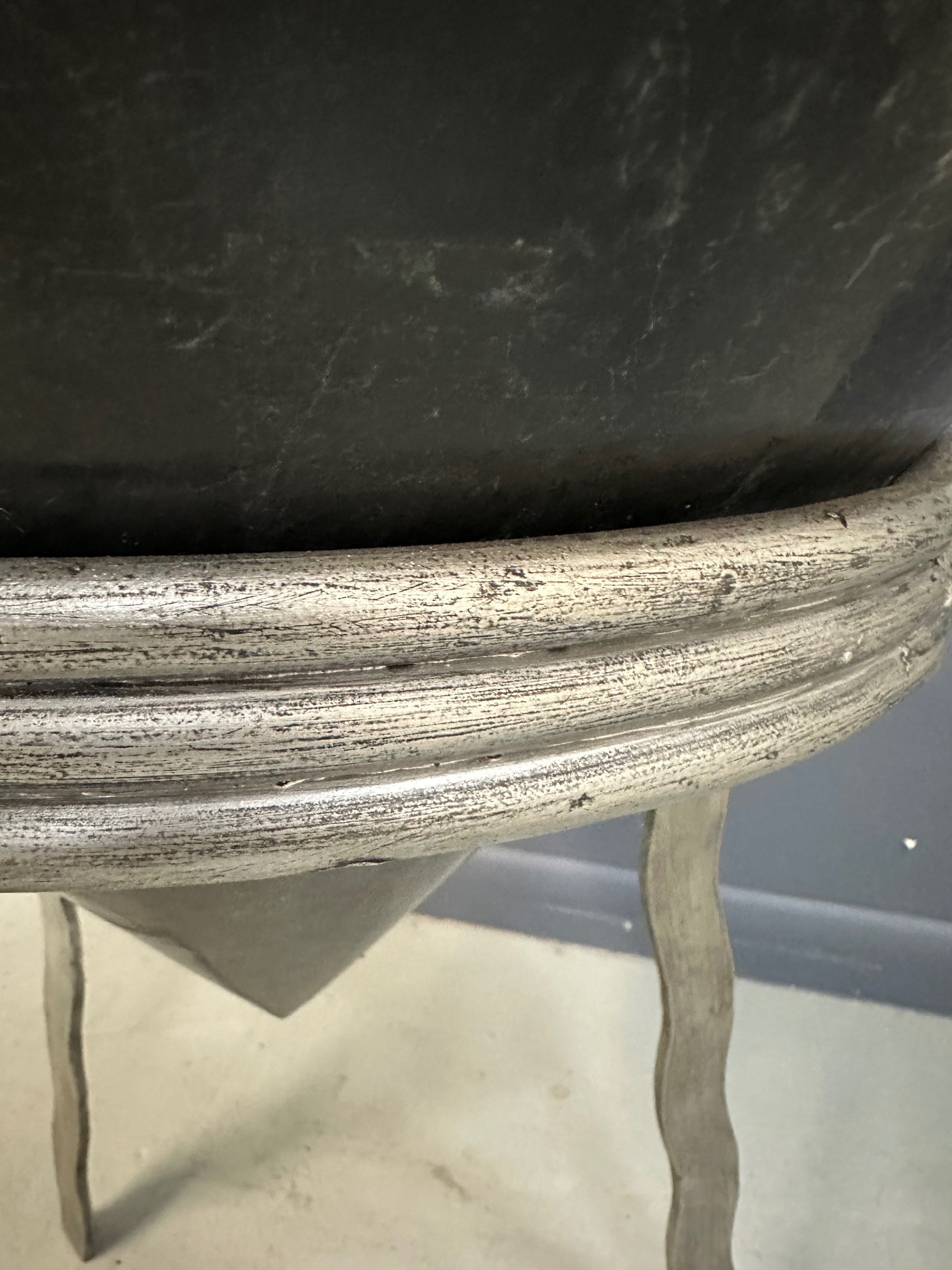 Will Stone Style Postmodern Marble Side Table