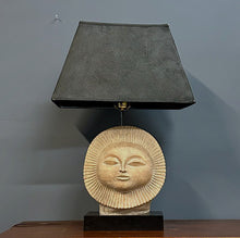 Load image into Gallery viewer, Mid-Century Modern Sun Face Table Lamp by Paul Bellardo by Austin Products Inc.