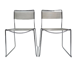 Set of Four Spaghetti Chairs by Giandomenico Belotti for Alias, 1980s