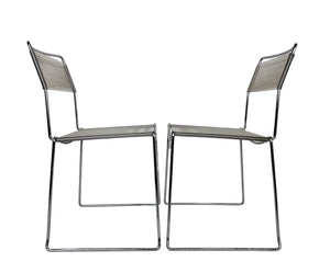 Set of Four Spaghetti Chairs by Giandomenico Belotti for Alias, 1980s