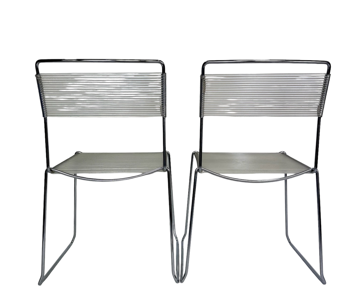 SOLD – Set of Four Spaghetti Chairs by Giandomenico Belotti for Alias, 1980s