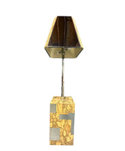 Load image into Gallery viewer, Cork and Stainless Steel Floor Lamp in the Style of Paul Evans