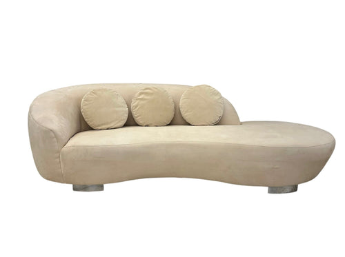 Curvaceous Sofa in the Style of Kagan by Lazar Industries Post Modern