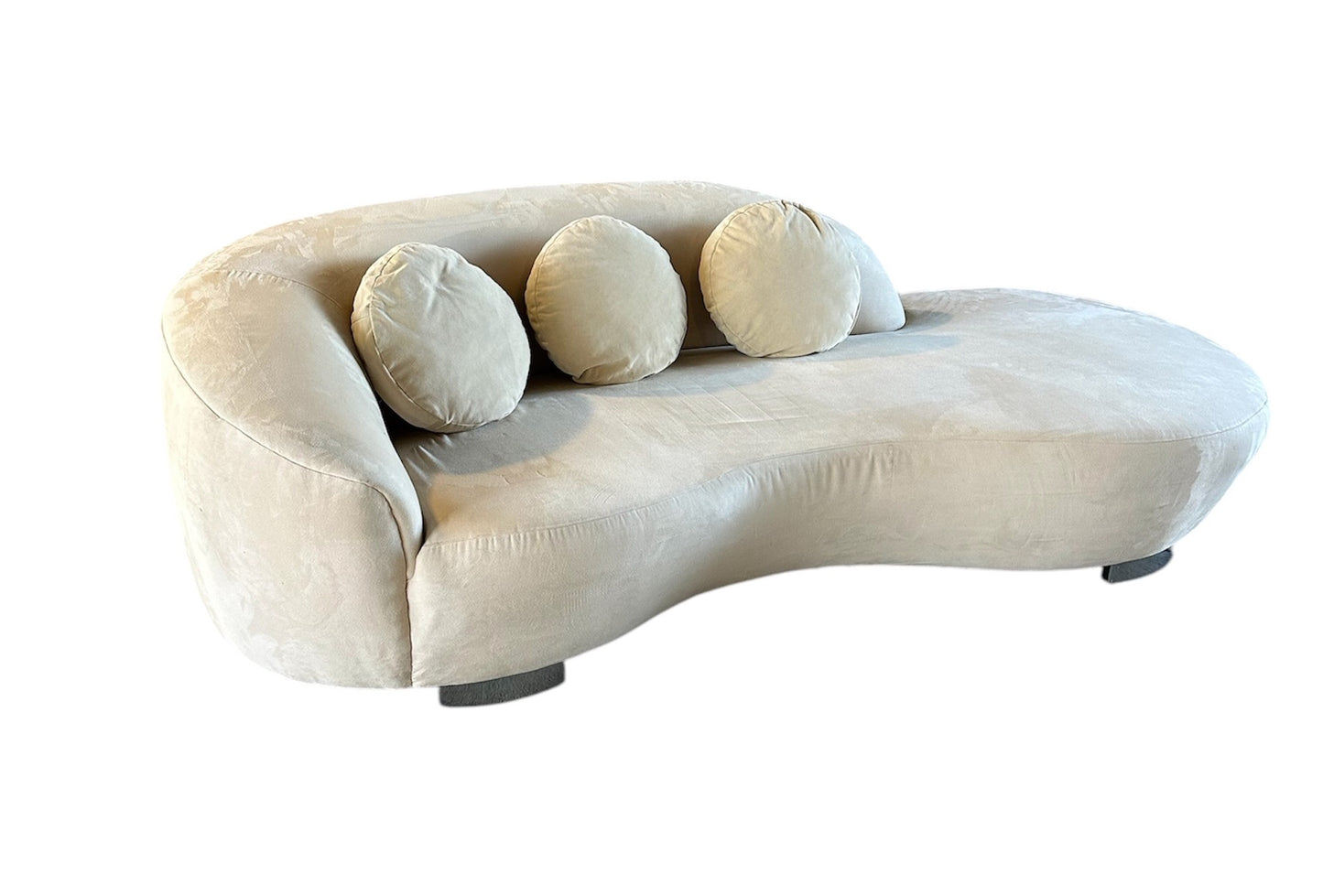 SOLD – Curvaceous Sofa in the Style of Kagan by Lazar Industries Post Modern